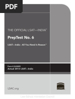 LSAT | PDF | Law School Admission Test | Kaplan