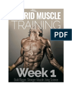 Hybrid Muscle Training Week 1