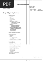 DM1 Engineering Checklist