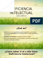 DEFICIENCIA INTELECTUAL - PPTX Presentacion