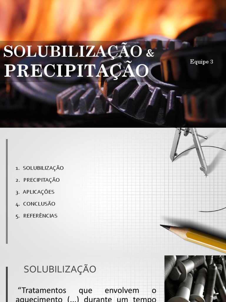 Solubilização e Precipitação em Materiais | PDF | Solução | Liga