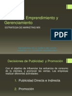 Mix de Marketing - Promoción y Logistica PDF