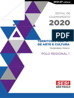 Edital Sesi Sp 2020