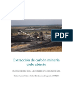Extracción carbón mina Pribbenow