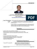 CV of Loyd P. Mana 