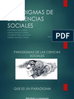 Paradigmas de las ciencias sociales