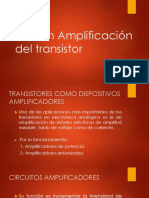 Acción Amplificación Del Transistor