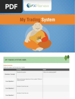 My Trading System Template by FX Renew