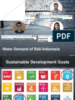 Water Demand of Indonesia