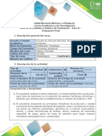 Guía de Actividades y Rubrica de Evaluación - Paso 8 - Evaluación Final