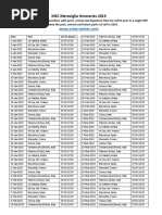 MSC Meraviglia Cruise Itineraries 2019