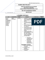 Mini Projek Rubric DBS 10012