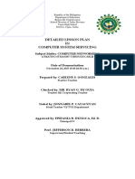 Detailed Lesson Plan IN Computer System Servicing: Subject Matter: COMPUTER NETWORKING