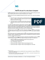 Managing PSSE 30 and 31