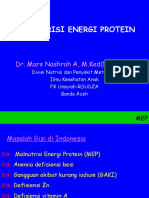 Malnutrisi Energi Protein: Dr. Mars Nashrah A, M.Ked (Ped), Spa