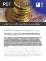 Understanding Financial Technologies Final