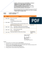 Jadwal Sosialisasi Peraturan PLK Juli Desember 2019