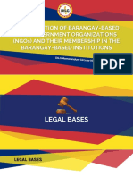 Accreditation of Barangay Based NGOs
