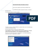 Aplicación de Software Contable Concar 2016