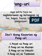 A7 - Kayarian NG Pang-Uri