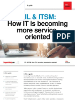 Itil & Itsm:: How IT Is Becoming More Service-Oriented