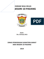 Program Wali Kelas SMA Negeri 10 Padang