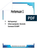 Pertemuan 1