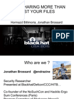 Jonathan Brossard - SMB Sharing More Than Your Files - Blackhat 2015