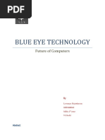 Download Blue Eye Technology - Future of computers by lavanya_rajasekaran SN41742795 doc pdf
