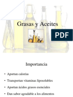 Aceites y Grasas