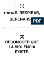 Prácticas Para La Superación de La Violencia. (2)