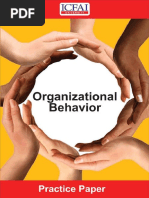 ICFAI Organizational Behaviour Model Questions