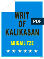 Polminiipad-writ of Kalikasan