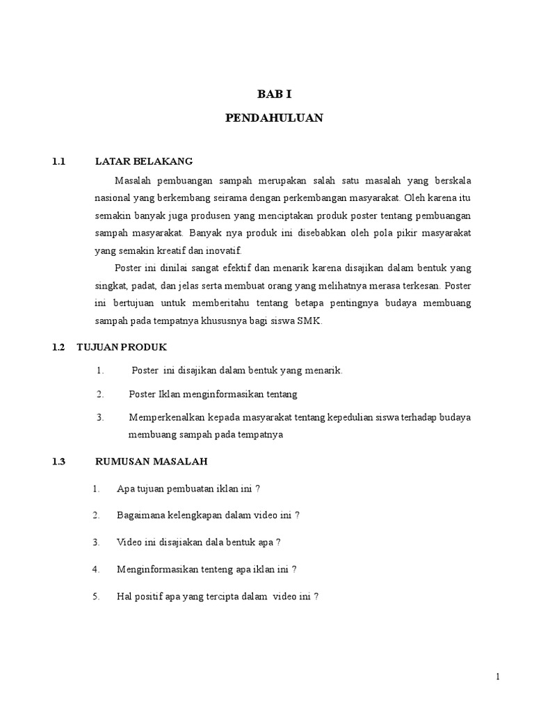 Laporan Project Work Pembuatan Iklan Komersial Audio Videografi Visual Produk Makanan Ringan Dvgs