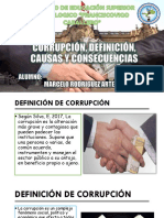 Corrupción, Definición, Causas y Consecuencias Marcelo