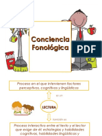 Conciencia Fonológica 