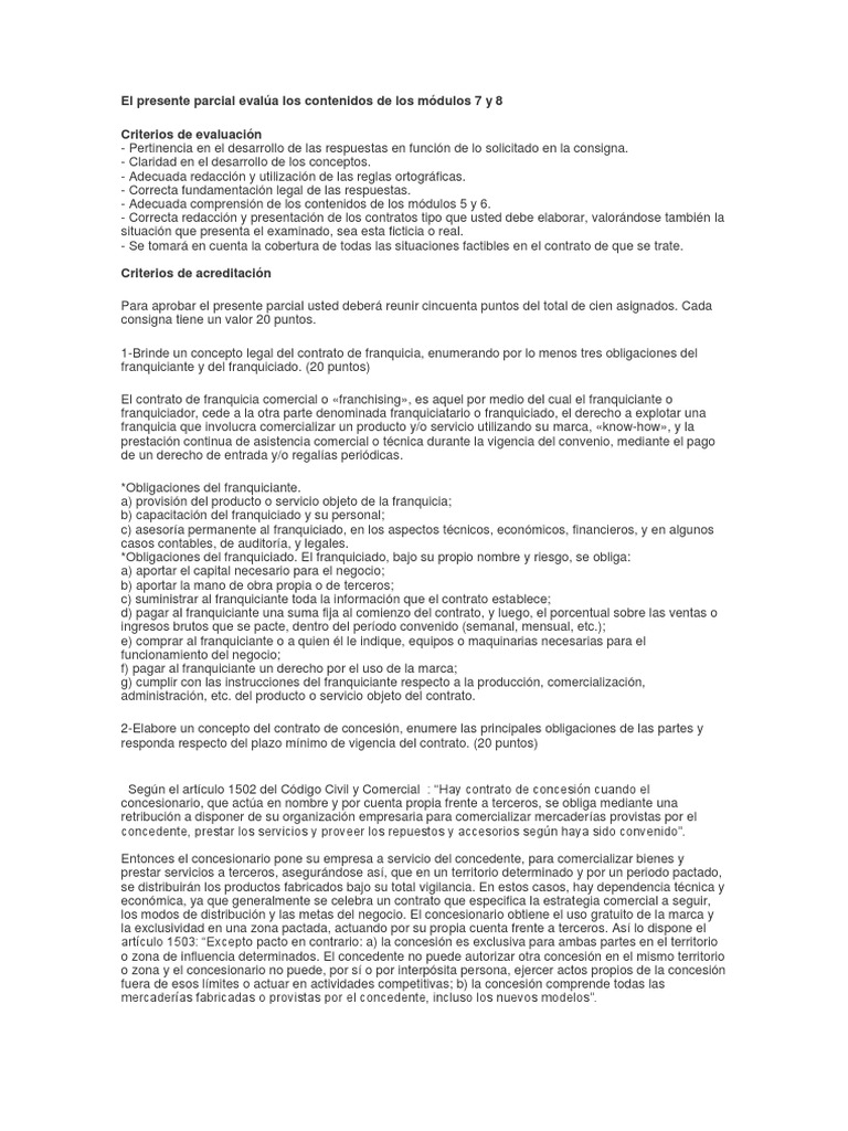 4 Parcial Derecho Comercial Ubp Ley De Fideicomiso Bienes Ley