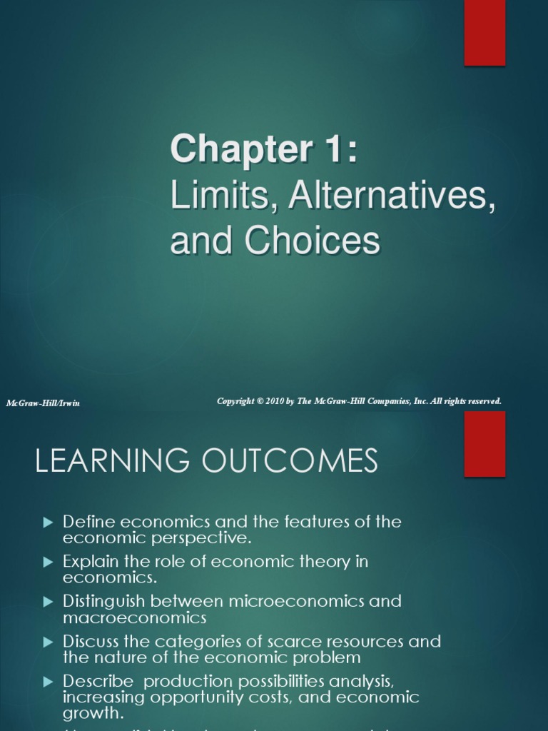 Limits, Alternatives, and Choices: Mcgraw-Hill/Irwin | Download Free ...