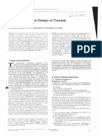 Guideiines For The Design of Tunnels: Yre Report