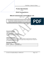 User Manual of TK419 Tracking Device
