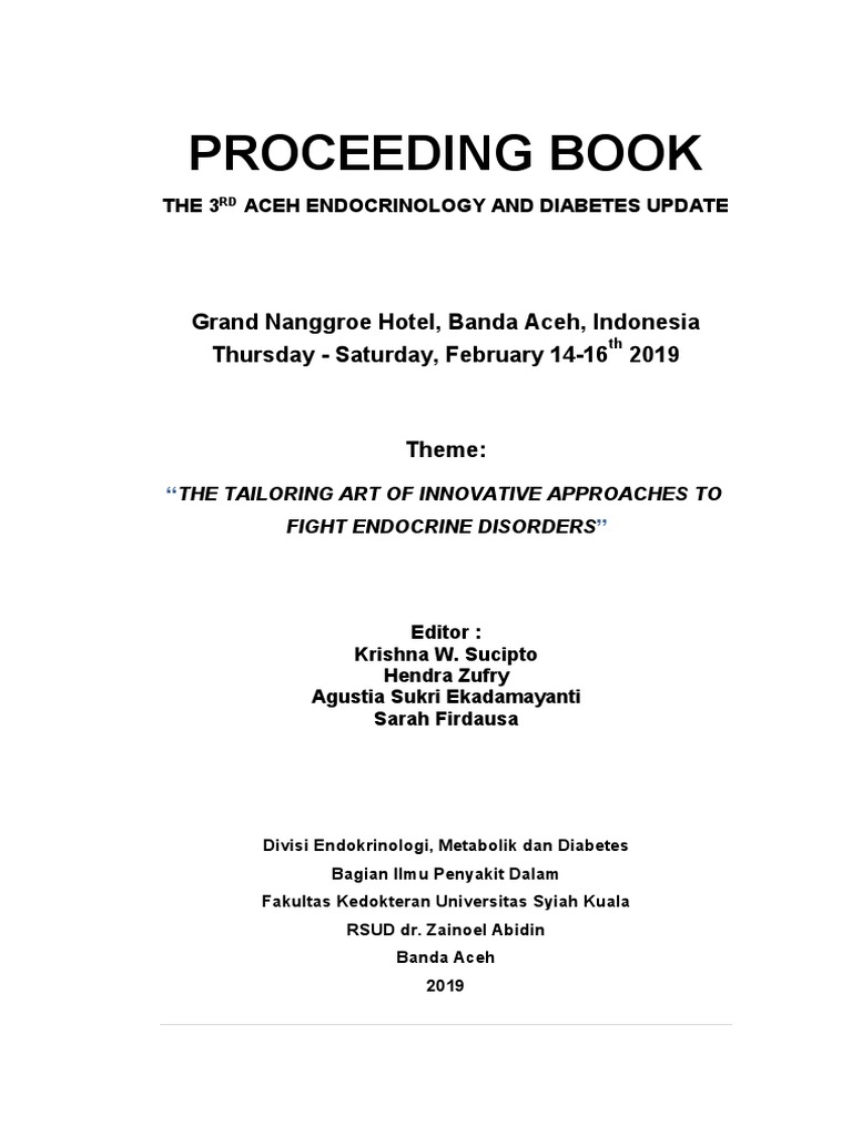 Proceding Book | PDF