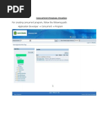 For Creating Concurrent Program, Follow The Following Path: Application Developer Concurrent Program