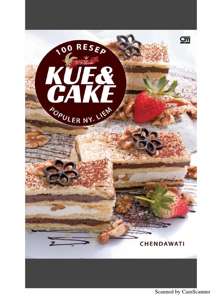 100 Resep Kue Cake Populer Ny Liem Chendawati Pdf Pdf