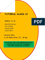 Modul 11-16. Tutorial Arcgis Pelatihan K3 PDF