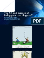 The Art and Science of Hiring Your Coaching Staff: Kevin Bryant, Cmaa