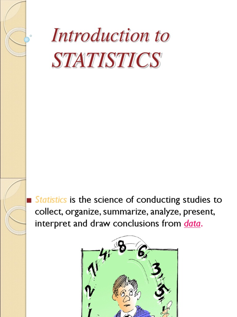 Introduction to Statistics and Data Types | PDF | Level Of Measurement ...