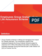 Emp GRP Gratuity Cum Life Assurance Scheme