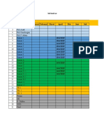 No Nama Ruangan Januari Februari Maret April Mei Juni Juli: Lok Book Uv