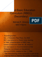 Revised Basic Education Curriculum