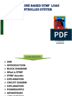 Cellphone Based DTMF Load Controlled System